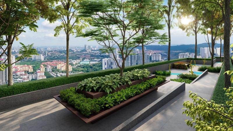 Queenswoodz Bukit Jalil Green Terrace (sky garden), artist's impression