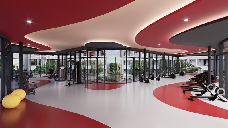 Queenswoodz Bukit Jalil Momentum Studio (gym), artist's impression