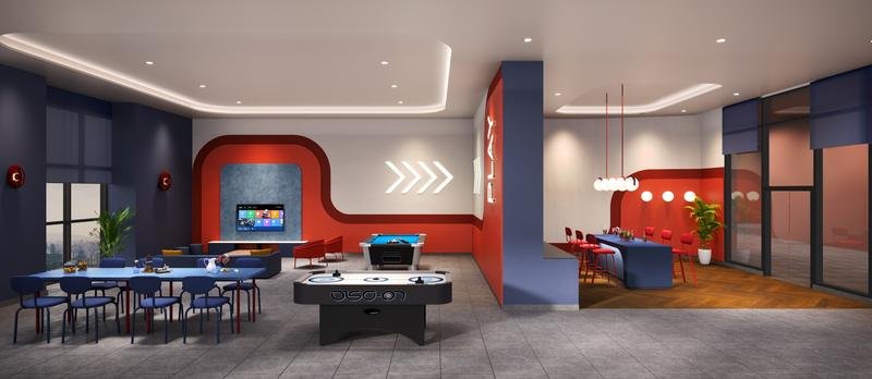 Queenswoodz Bukit Jalil Queen's Hall (games room), artist's impression